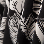 Crêpe Noir Tropical Satiné - Ribes y Casals