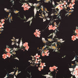 Crêpe Fin Fleur Noire - Ribes y Casals