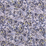 Tissu Biélastique Dessin Fleuri Bleu - Ribes y Casals