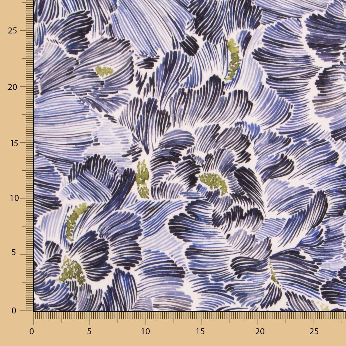 Retal Bielástico Pitilos Azul 85x140 cm - Ribes y Casals