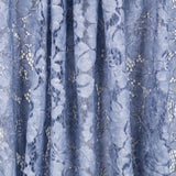 Dentelle Tie-dye Rebrodé Bleu - Ribes y Casals