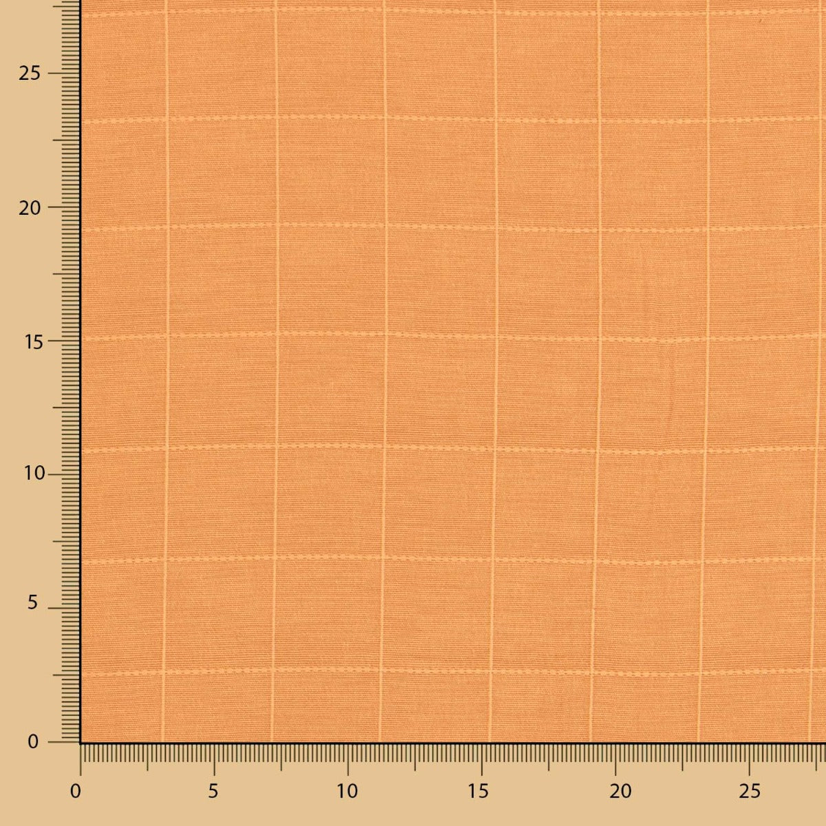 Toile Carreaux Ocre - Ribes y Casals