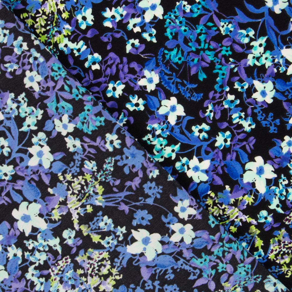 Crêpe Jungle Turquoise - Ribes y Casals