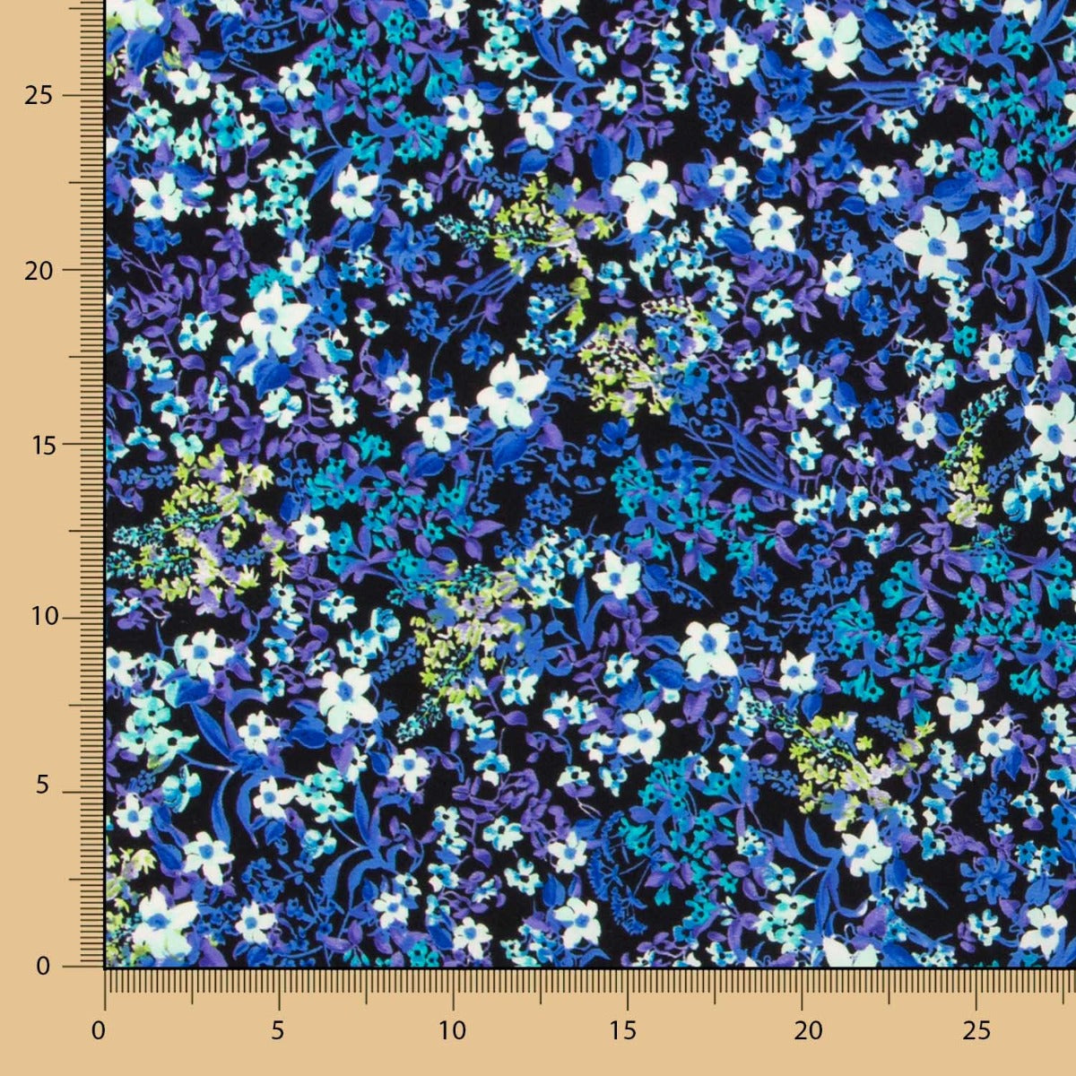 Crêpe Jungle Turquoise - Ribes y Casals