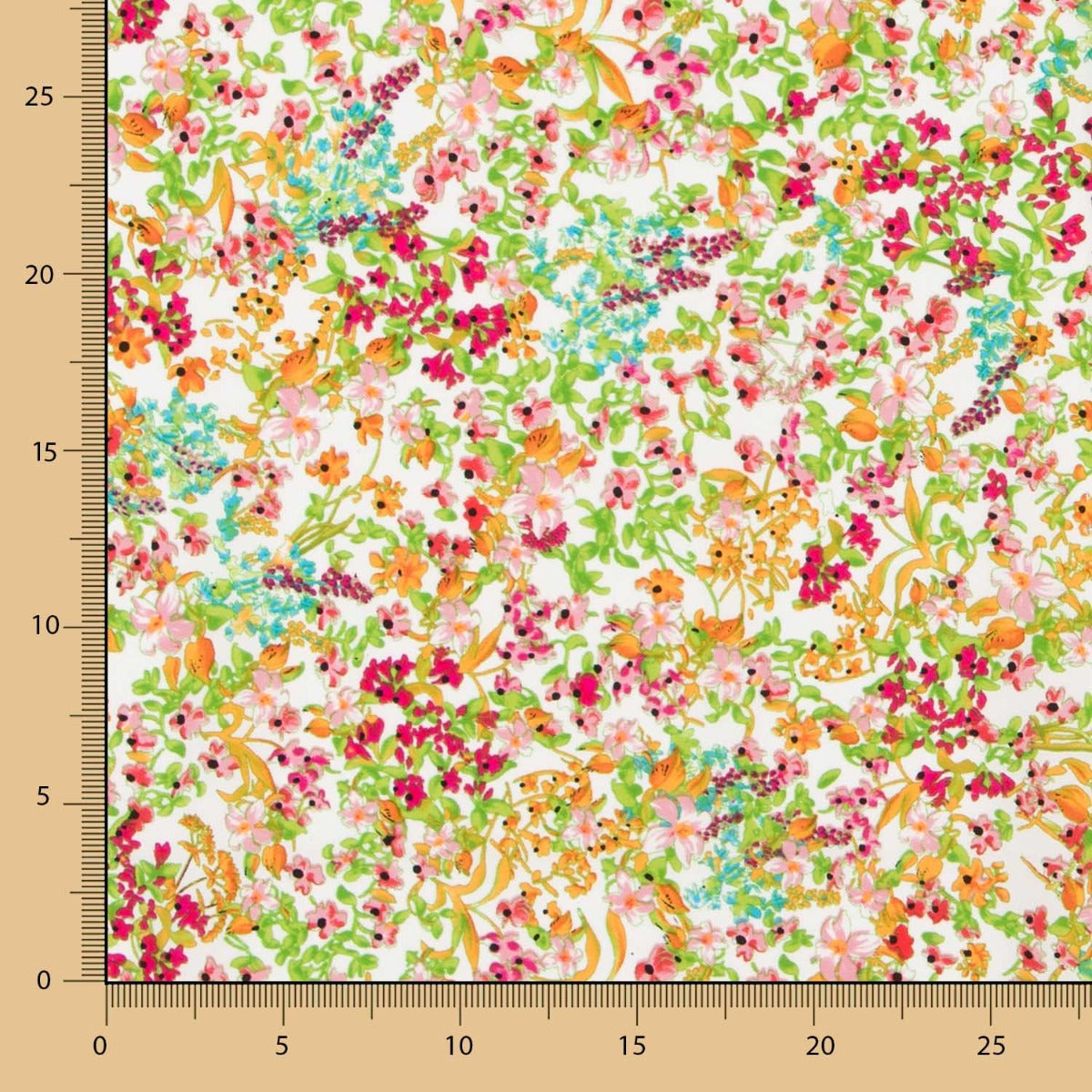 Crêpe Jungle Écru - Ribes y Casals