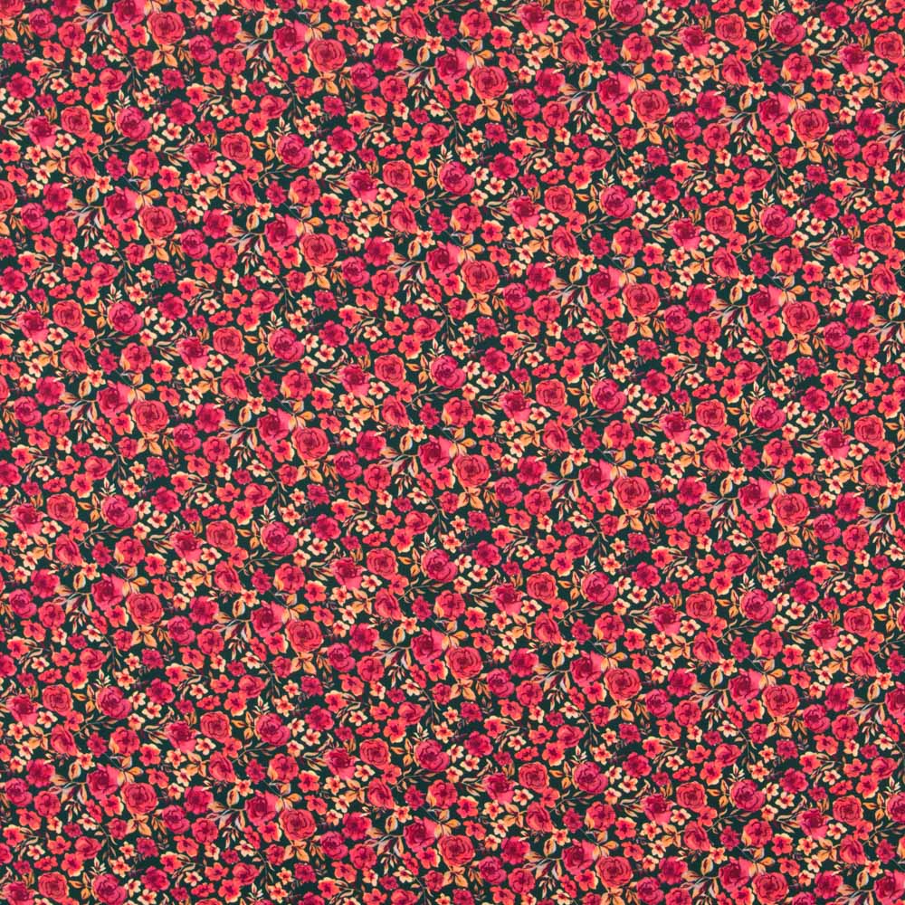 Spandex Lisse Grenat Crétonne - Ribes y Casals