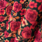 Spandex Lisse Grenat Crétonne - Ribes y Casals