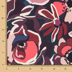 Crêpe Fin Botanique Grenat - Ribes y Casals