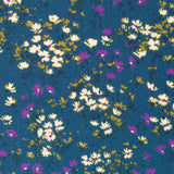 Crêpe Viscose Bleu Hiver - Ribes y Casals