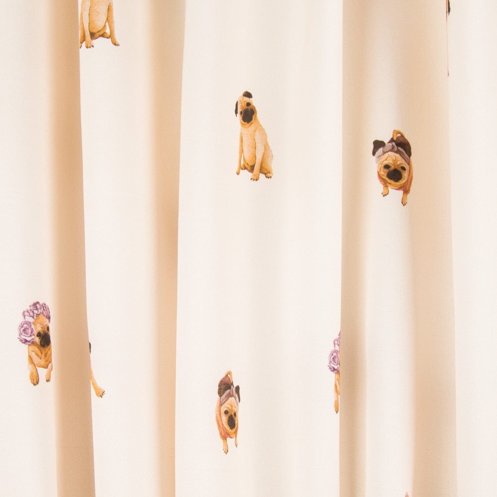 Sergé Chiens Écru - Ribes y Casals