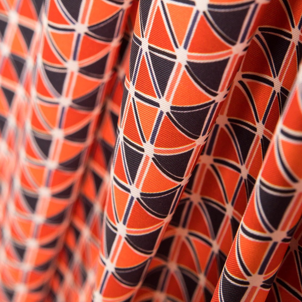 Sergé Pyramides Corail - Ribes y Casals