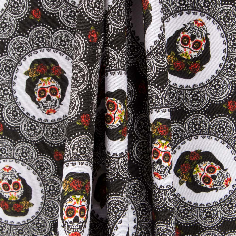 Toile Déco Catrina Noir - Ribes y Casals