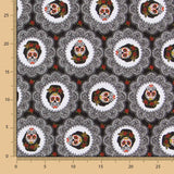 Toile Déco Catrina Noir - Ribes y Casals