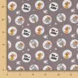 Algodón Tom Jerry Gris - Ribes y Casals