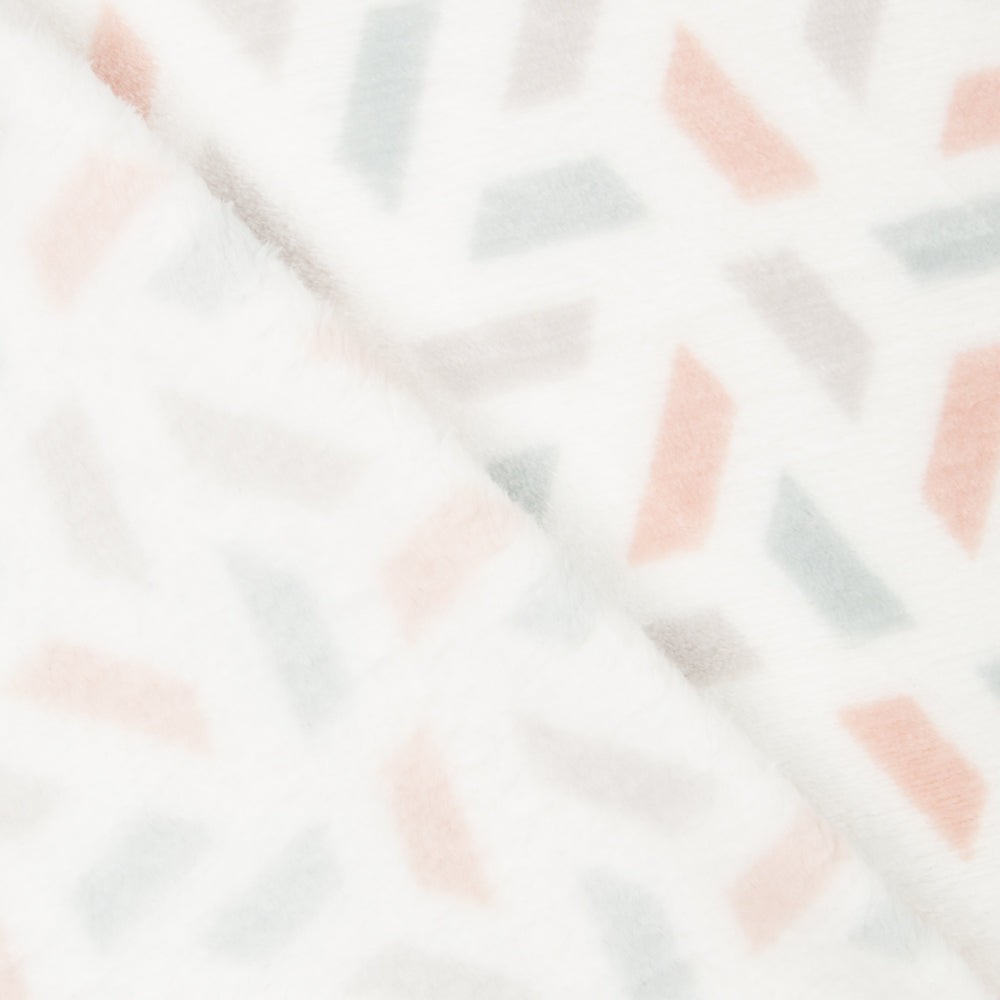 Minky Pièces Rose - Ribes y Casals