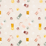 Minky Animaux Crème - Ribes y Casals