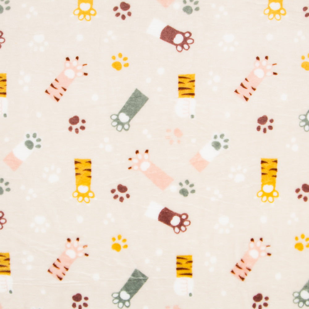 Retal Coralina Patitas Crema 85x155 cm - Ribes y Casals