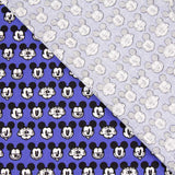 Algodón Mickey Face Azul - Ribes y Casals