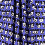 Algodón Mickey Face Azul - Ribes y Casals
