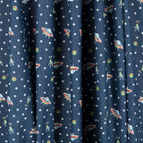 Popeline Coton Ovnis Bleu - Ribes y Casals