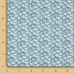 Popeline Coton Bleu Glacier - Ribes y Casals