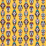 Popeline Coton Tribu Jaune - Ribes y Casals