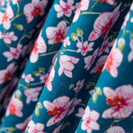 Popeline Coton Bleu Asie - Ribes y Casals