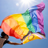 Panneau drapeau brillant LGTBIQ+ - Ribes y Casals