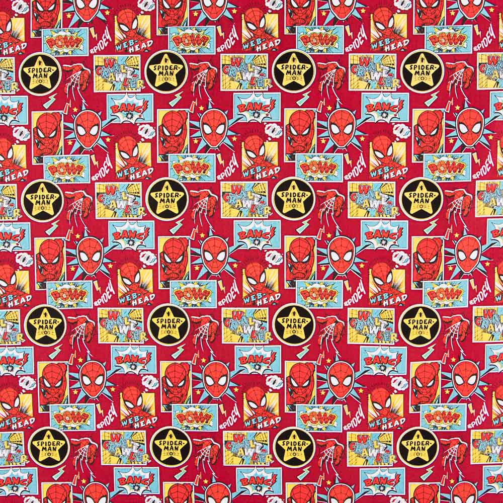 Coton Bande dessinée Spiderman - Ribes y Casals