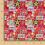 Coton Bande dessinée Spiderman - Ribes y Casals