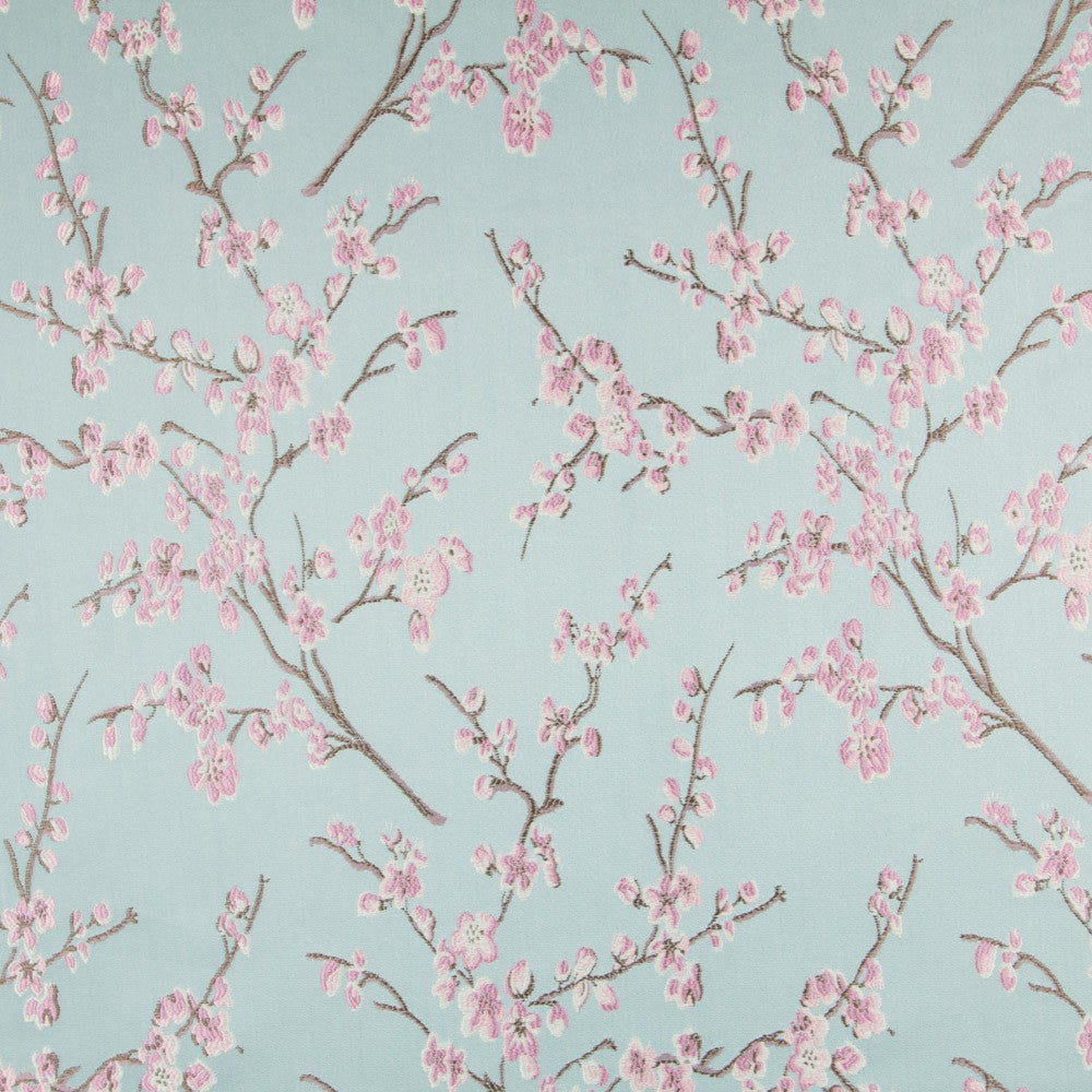 Jacquard Japonais Vert d&#39;Eau Damas - Ribes y Casals