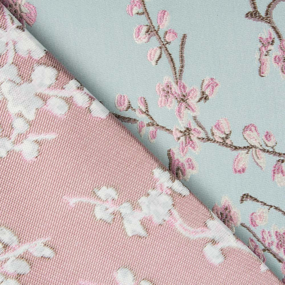 Jacquard Japonais Vert d&#39;Eau Damas - Ribes y Casals