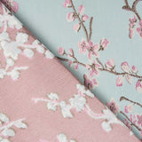 Jacquard Japonais Vert d&#39;Eau Damas - Ribes y Casals