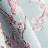 Jacquard Japonais Vert d&#39;Eau Damas - Ribes y Casals