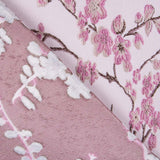 Jacquard Japonais Rose Damas - Ribes y Casals