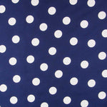 Jacquard Bleu Pois Recto Verso - Ribes y Casals