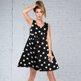 Jacquard Noir Pois Recto Verso - Ribes y Casals