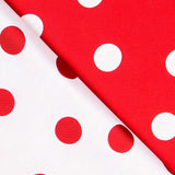 Jacquard Rouge Pois Recto Verso - Ribes y Casals