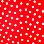 Jacquard Rouge Pois Recto Verso - Ribes y Casals