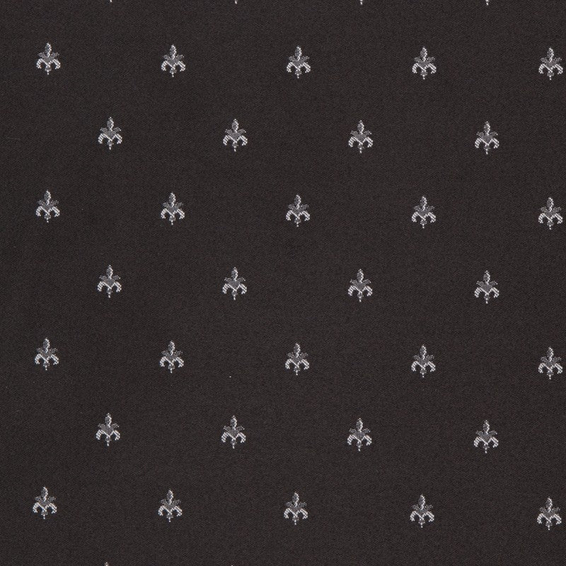 Jacquard Fleur De Lys Noir - Ribes y Casals
