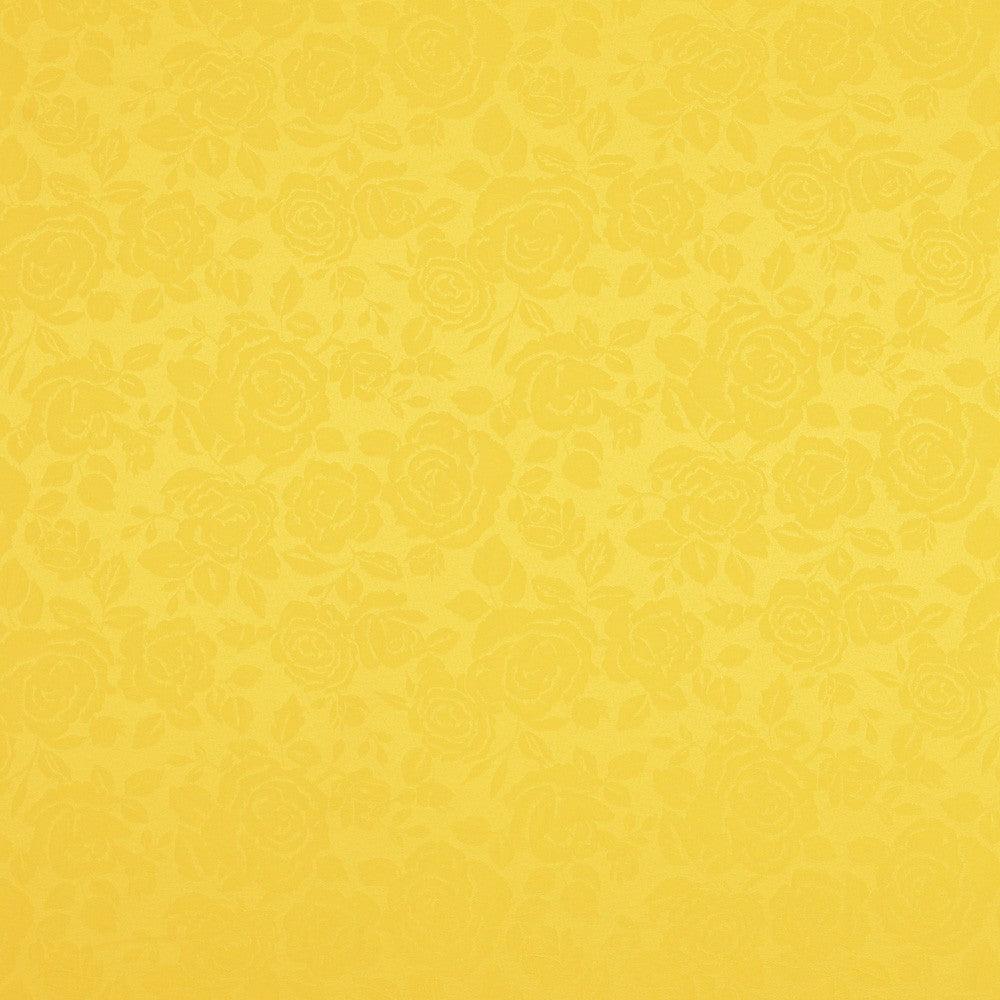 Jacquard Floral Jaune - Ribes y Casals