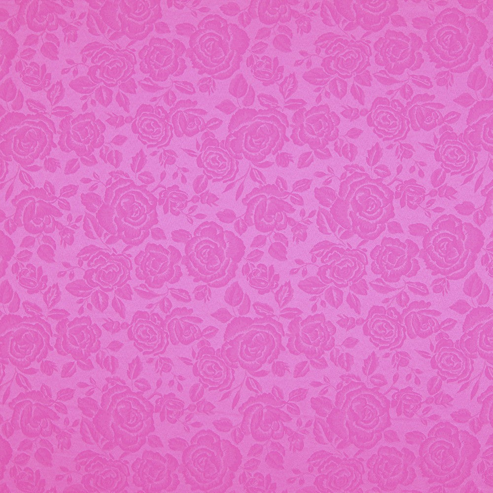 Jacquard Floral Fuchsia - Ribes y Casals