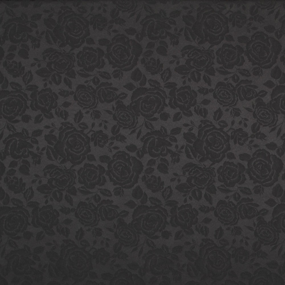Jacquard Floral Noir - Ribes y Casals