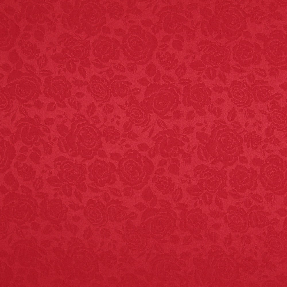 Jacquard Floral Rouge - Ribes y Casals