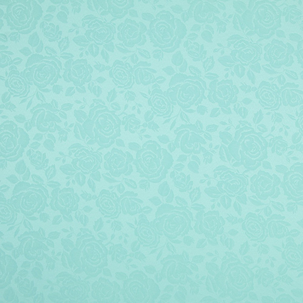 Jacquard Floral Turquoise - Ribes y Casals