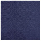 Jacquard Géométrique Bleu Soutenu - Ribes y Casals