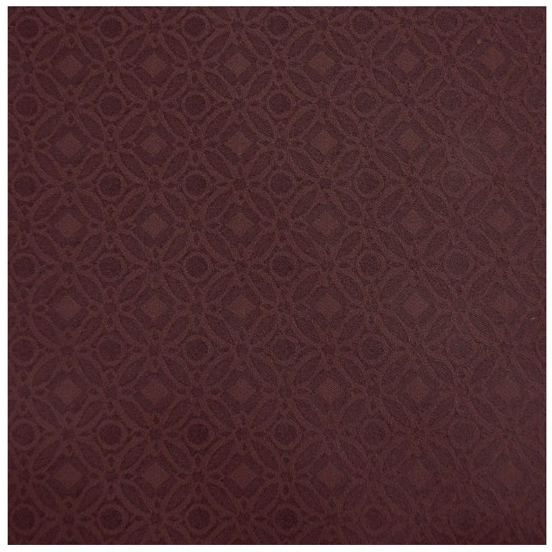 Jacquard Géométrique Aubergine - Ribes y Casals