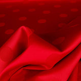Tissu Jacquard Pois Rouge - Ribes y Casals