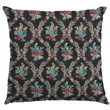 Jacquard Lurex Bouquet Noir - Ribes y Casals