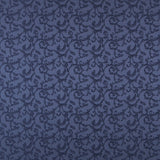 Jacquard Spandex Bleu Nuit - Ribes y Casals
